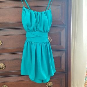 Worn once! Green dress.